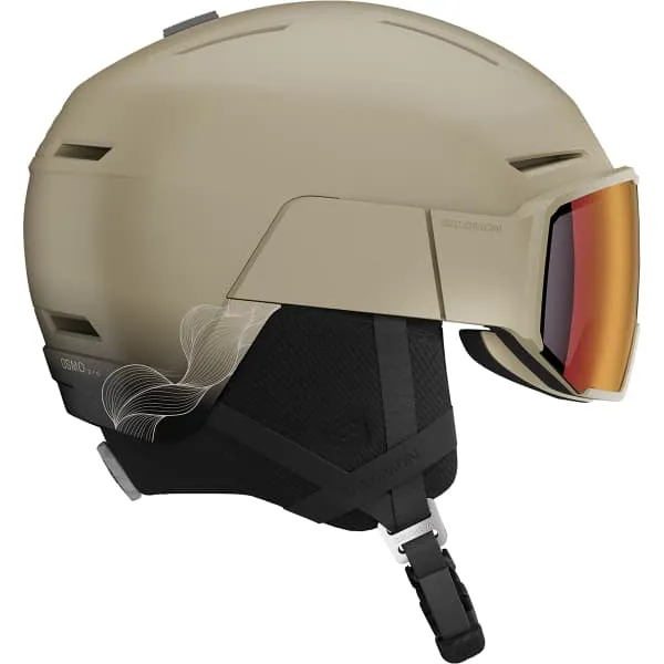 Casco de esquí SALOMON OSMO PRO SIGMA PHOTO LIGHT BRONZE MET / BLACK