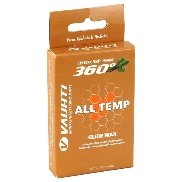 Cera ecológica VAUHTI 360 GLIDE WAX ALL TEMP 60G