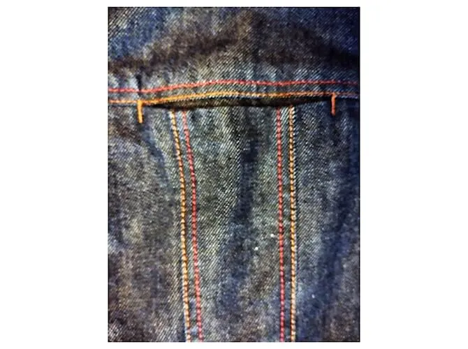 Cerruti 1881 CHAQUETA CERRUTI OTOÑO INVIERNO PESPUNTES BICOLOR TL OR 42 /44 Azul oscuro 