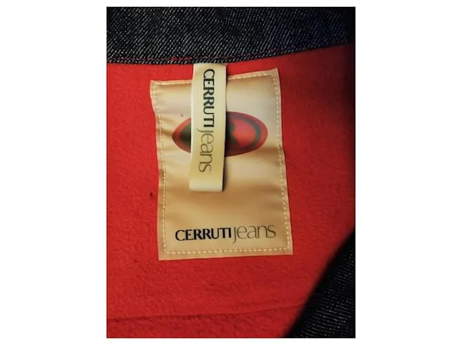 Cerruti 1881 CHAQUETA CERRUTI OTOÑO INVIERNO PESPUNTES BICOLOR TL OR 42 /44 Azul oscuro 
