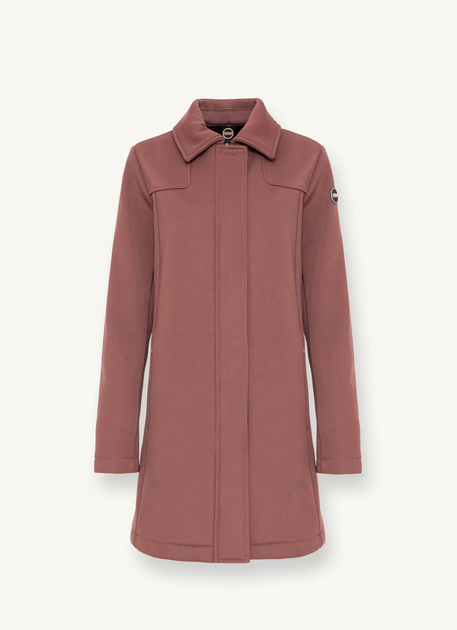 Chaqueta de lana sin acolchado