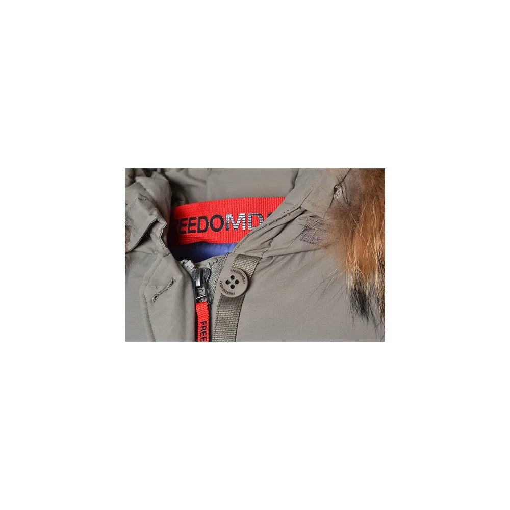 Chaqueta FREEDOMDAY New Cortina Color Topo
