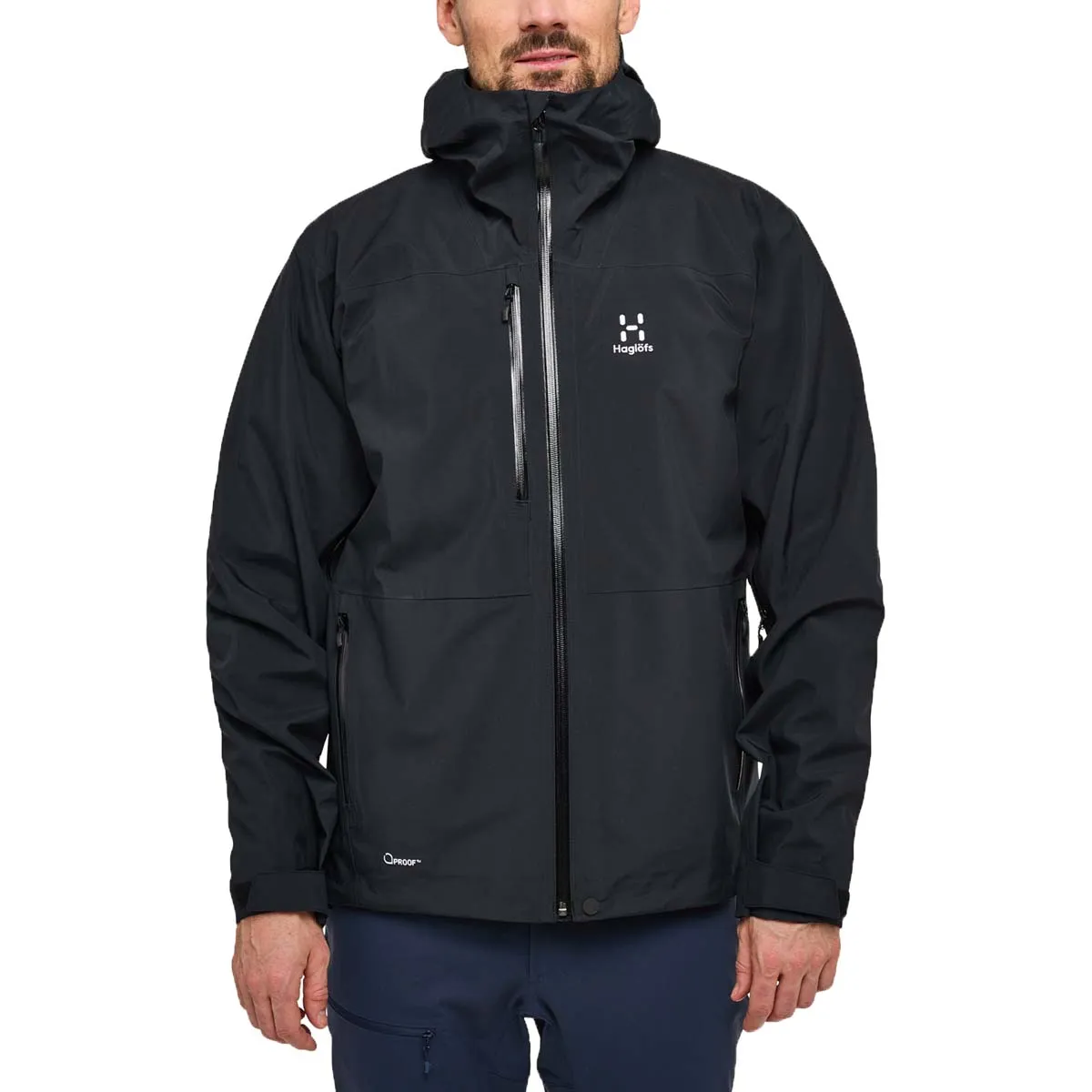 Chaqueta Hombre Front Proof Jacket Men Haglöfs Negro