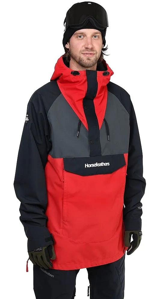 CHAQUETA HORSEFEATHERS SPENCER  LAVA RED  MEN´S