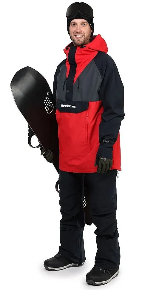 CHAQUETA HORSEFEATHERS SPENCER  LAVA RED  MEN´S