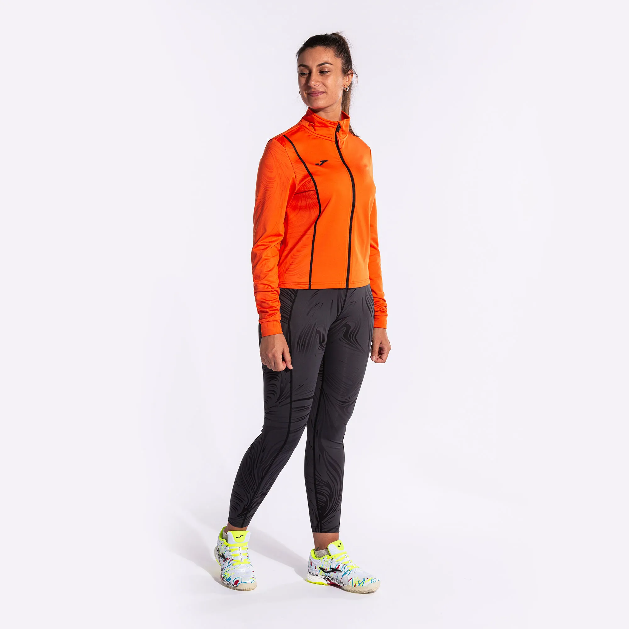 Chaqueta mujer Challenge naranja