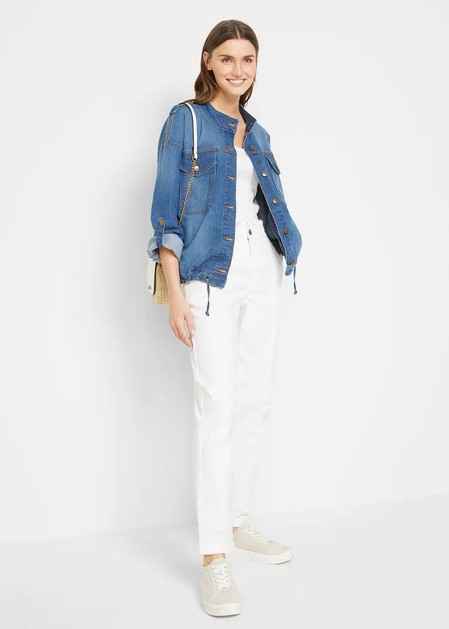 Chaqueta vaquera denim azul