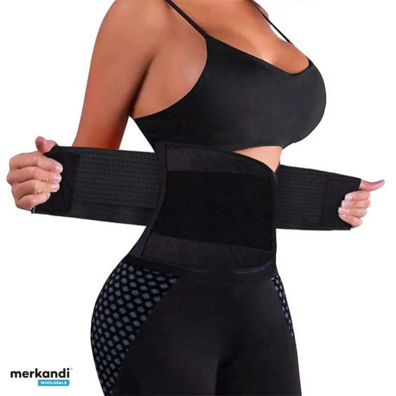 CINTURÓN DE GIMNASIA DE NEOPRENO PARA EJERCICIO CORSÉ DE PÉRDIDA DE PESO HOT  S