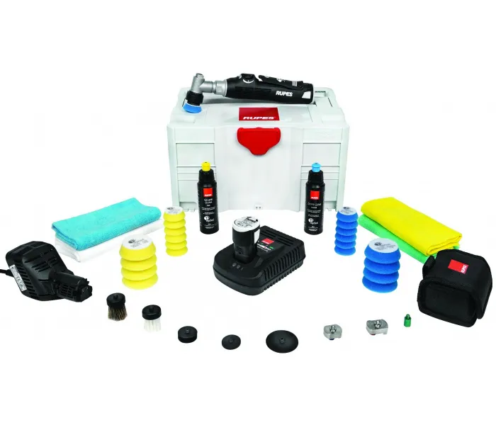CONJUNTO RUPES IBRID NANO BIGFOOT PULIDORA CUELLOCORTO  LUX