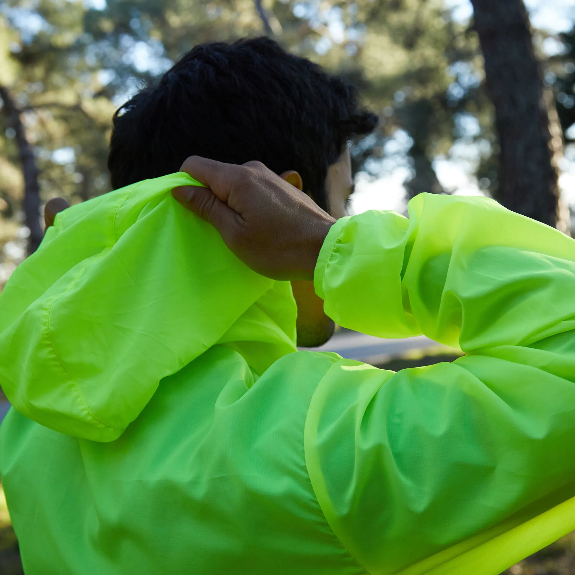 CORTAVIENTOS HOMBRE RTRAIL NATURE AMARILLO FL&UACUTE;OR