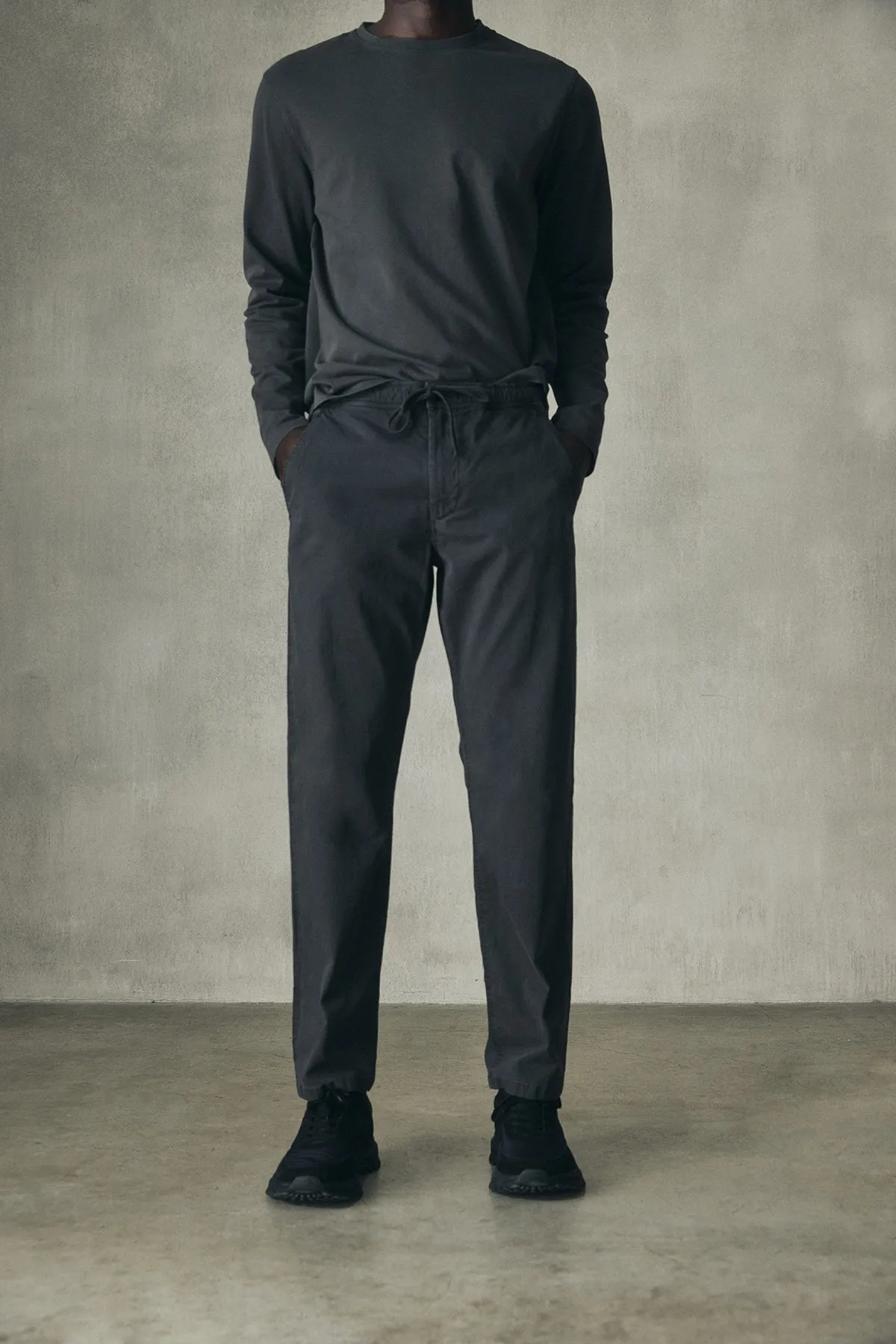 DARK GREY ETHIC TROUSERS