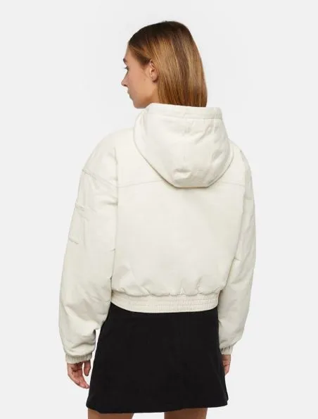 DICKIES Chaqueta Corduroy Hooded Mujer Whitecap Grey