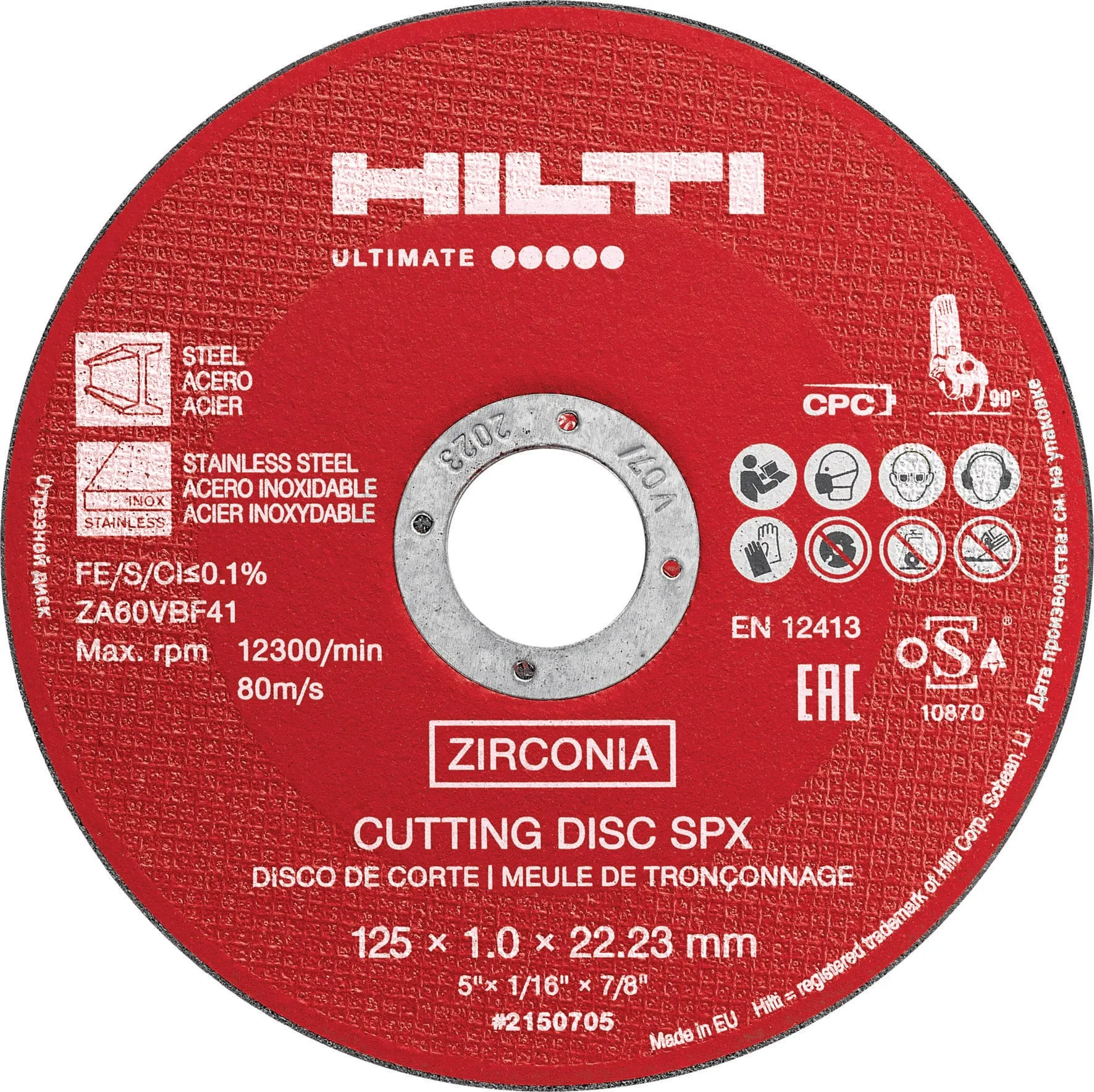 Disco de corte SPX