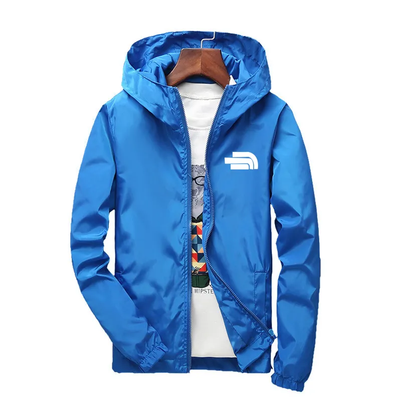 Diseñador Autumn and Winter Men's Hoodies Collar Chaqueta informal de la cremallera al aire libre Catadrino de tambor de vi