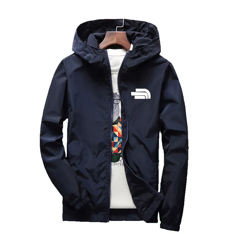 Diseñador Autumn and Winter Men's Hoodies Collar Chaqueta informal de la cremallera al aire libre Catadrino de tambor de vi