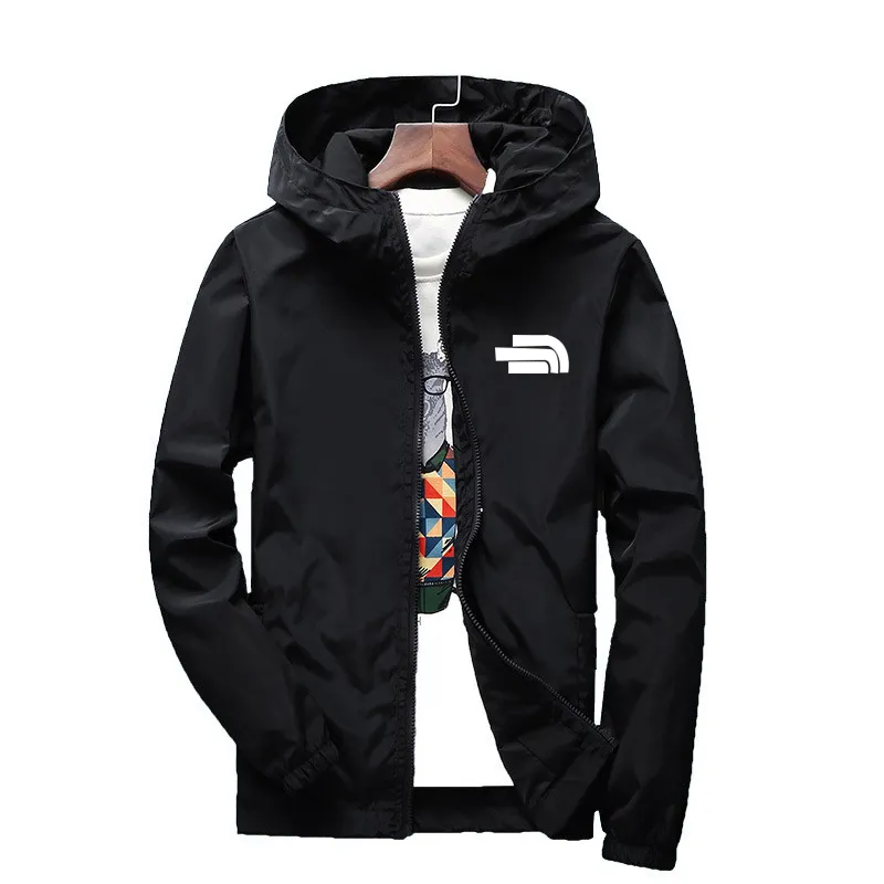 Diseñador Autumn and Winter Men's Hoodies Collar Chaqueta informal de la cremallera al aire libre Catadrino de tambor de vi