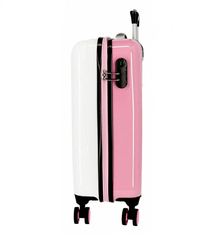 DISNEY MALETA MINNIE MAGIC BLANCO, ROSA 36X55X20CM