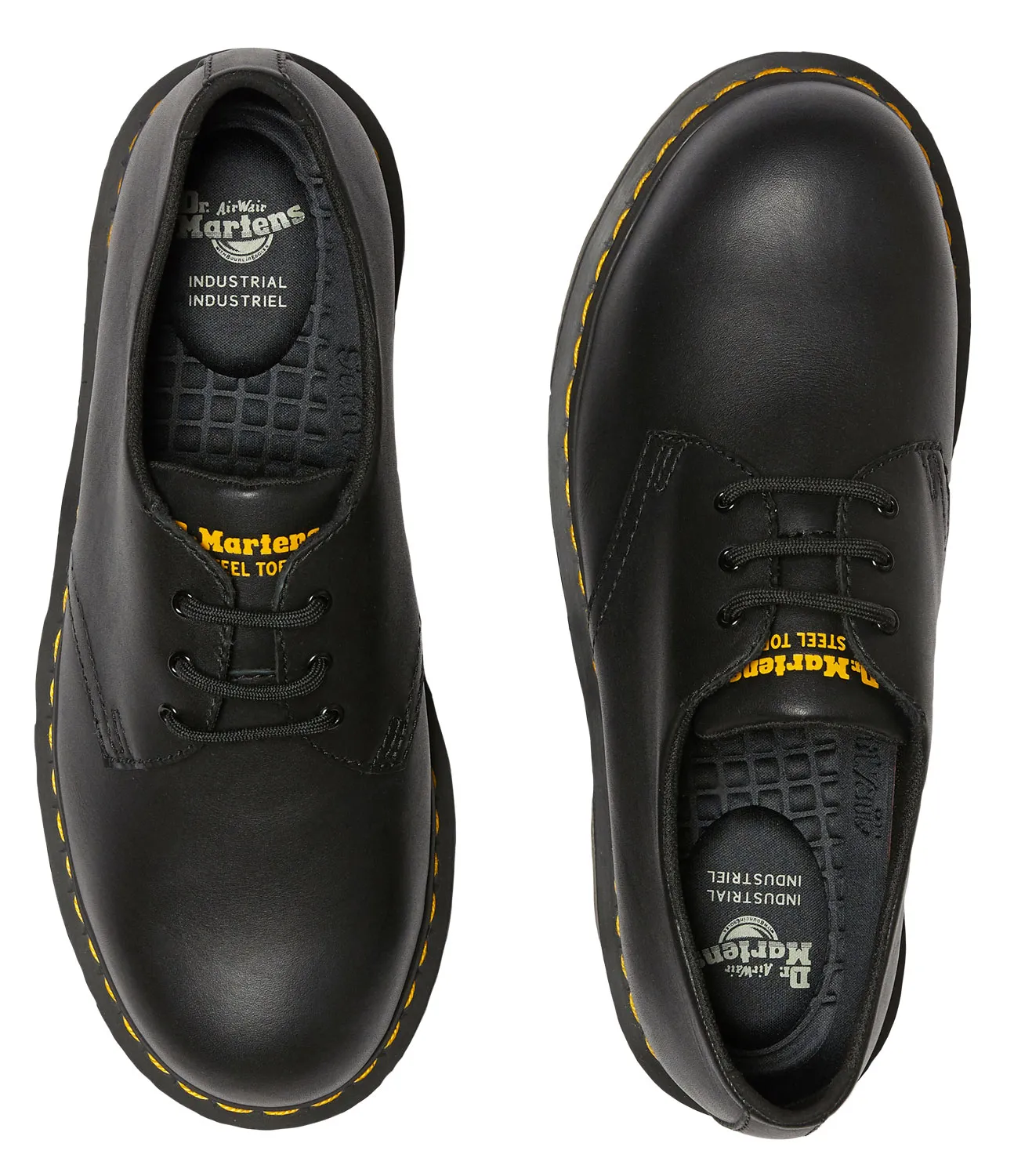 DR. MARTENS Oxford antideslizante, EH, con puntera de acero, negro, de hombre, Dr. Martens 1461