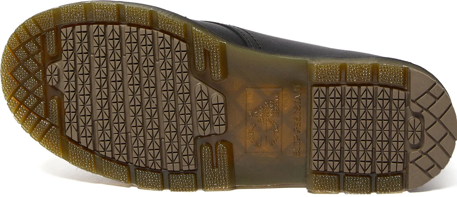 DR. MARTENS Oxford antideslizante, EH, con puntera de acero, negro, de hombre, Dr. Martens 1461