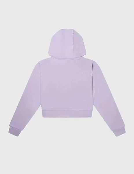 Ellesse Buccio Crop Hoodie Sudadera infantil morada