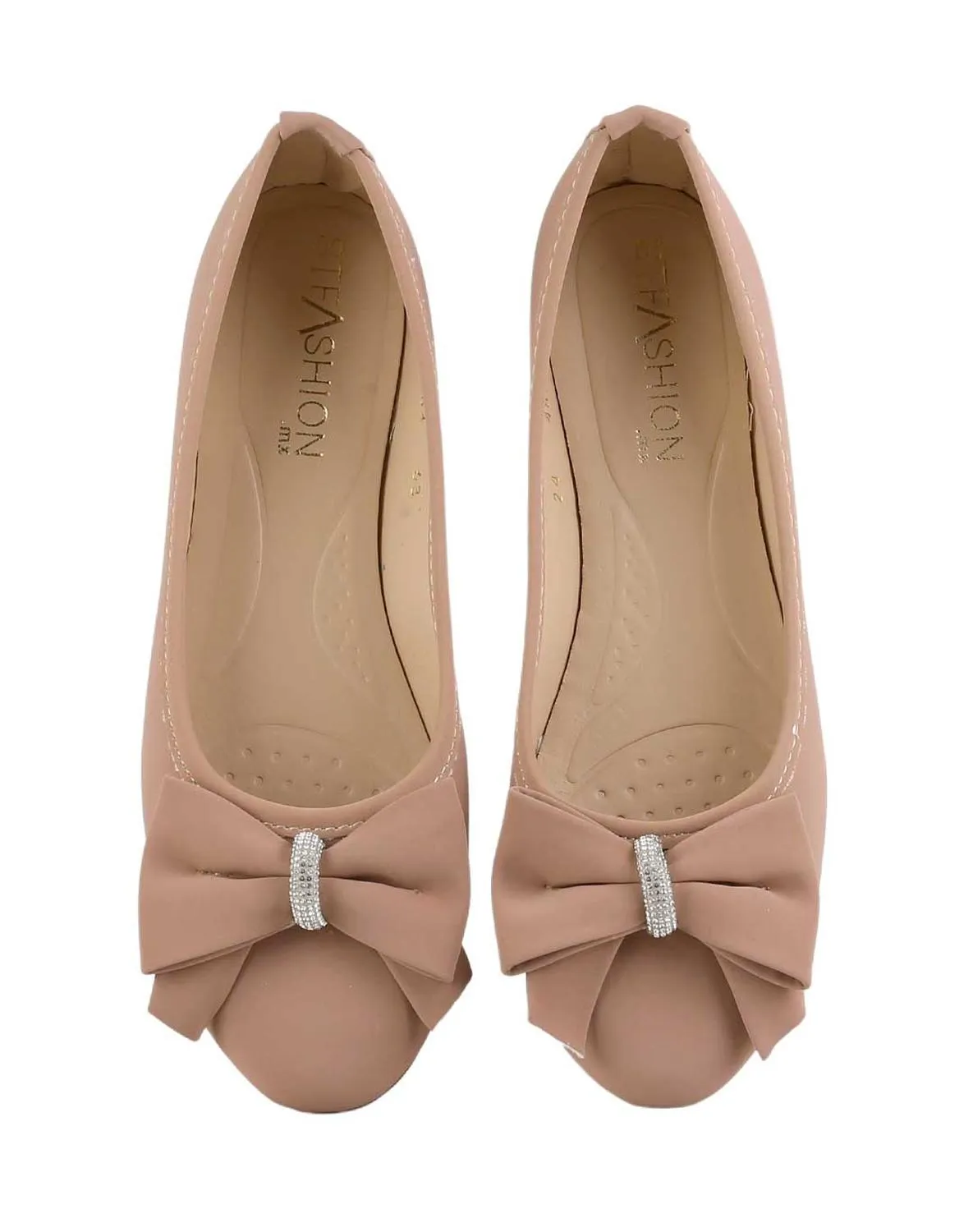 Flat Mujer Beige Stfashion 09004009