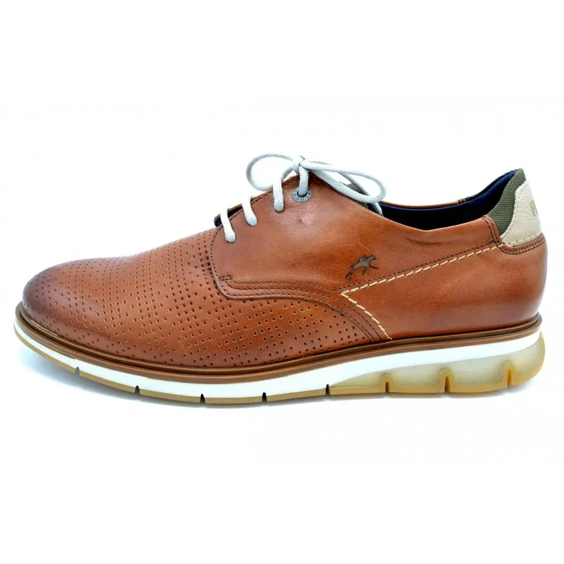 Fluchos Kemp F0773 Habana Cuero |Zapato de piel con cordones
