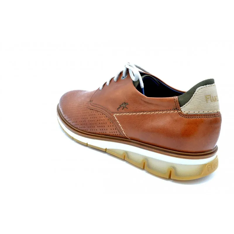 Fluchos Kemp F0773 Habana Cuero |Zapato de piel con cordones