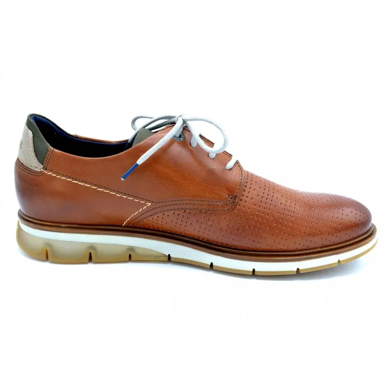 Fluchos Kemp F0773 Habana Cuero |Zapato de piel con cordones