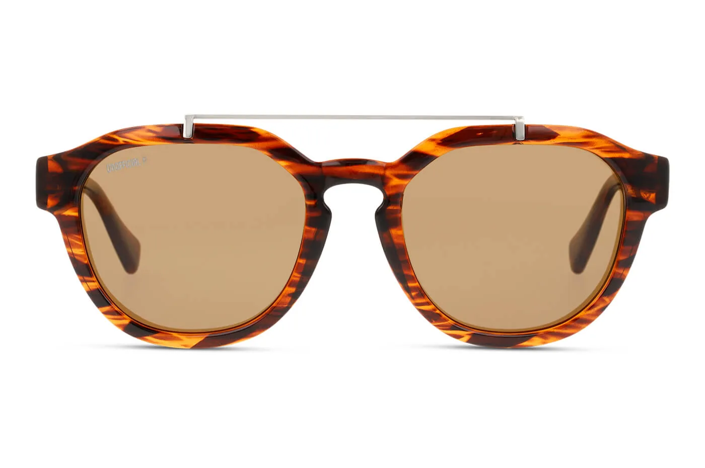 Gafas de Sol Unofficial UNSM0149P Unisex Color Havana