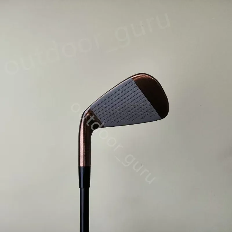 GOLF CLUBS COPPERY IRONS 79049PR/S FLEX STEEL SOAT CON CUBIERTA DE LA CABEZA LA úLTIMA VERSIóN DE 4GENERACIONES MáS RECIENTE I