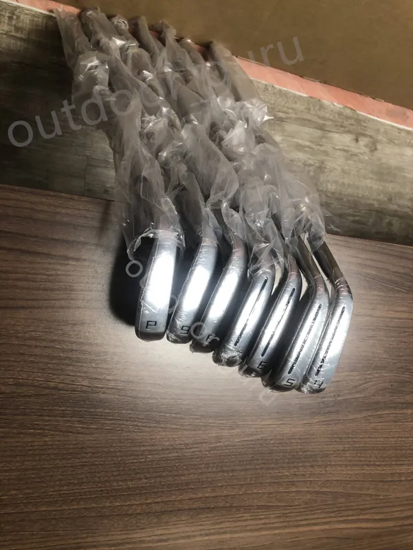 GOLF CLUBS IRONS 79049PR/S FLEX STEEL SHEFT CON CUBIERTA PARA LA CABEZA LA úLTIMA VERSIóN DE LAS 4GENERACIONES MáS RECIENTE IR