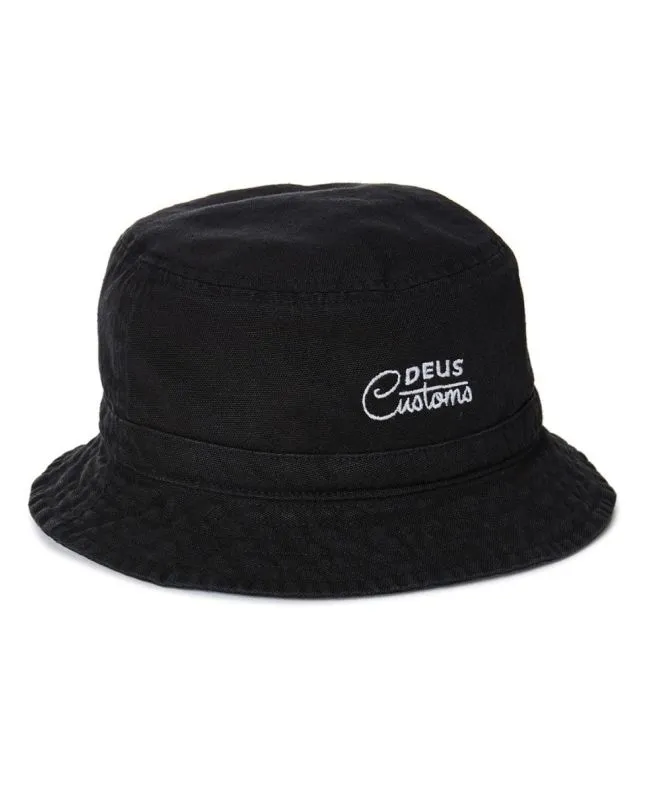 Gorro de pescador Deus Ex Machina Parker Bucket Negro