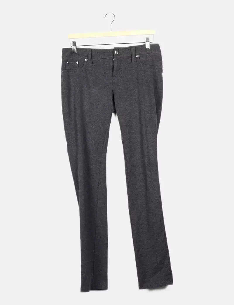 Guess Pantalón gris básico