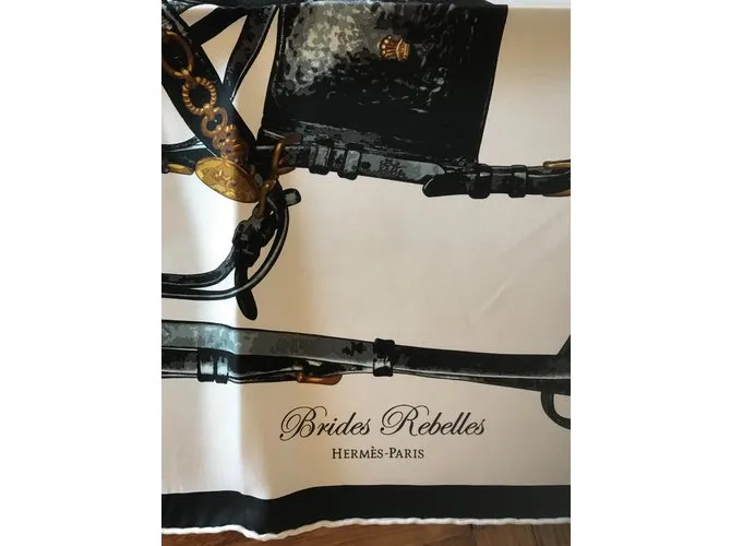 Hermès Brides rebelles Negro 