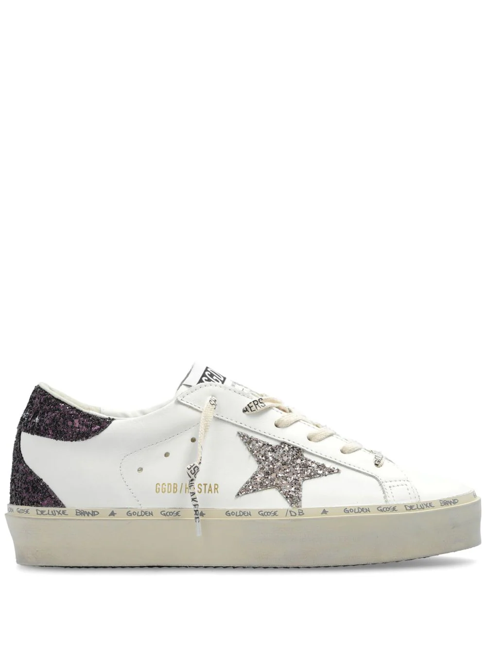 HI STAR LEATHER UPPER GLITTER STAR HEEL AND SPUR