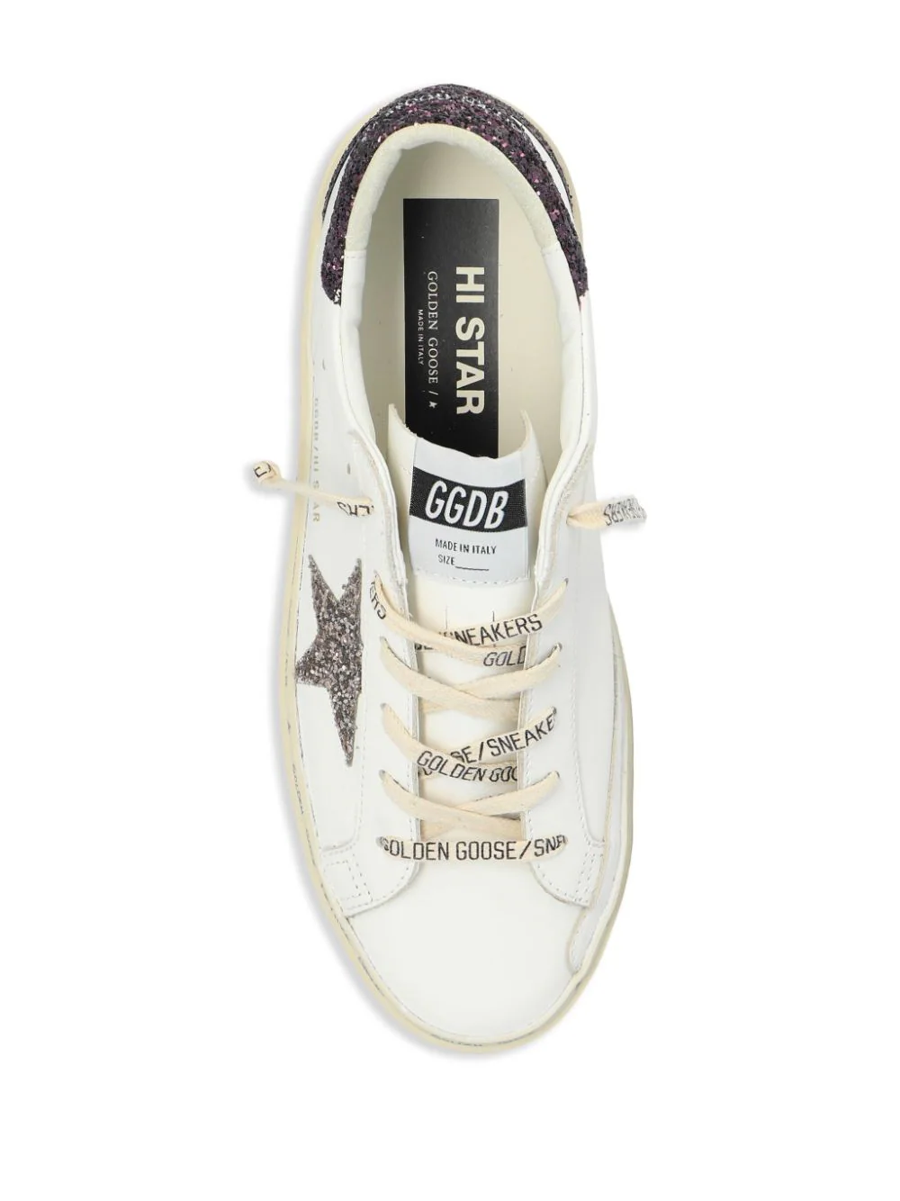 HI STAR LEATHER UPPER GLITTER STAR HEEL AND SPUR
