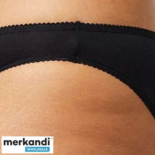 Iris & Lilly Ropa interior hipster descarada para mujer Paquete de 5 remanentes para mujer