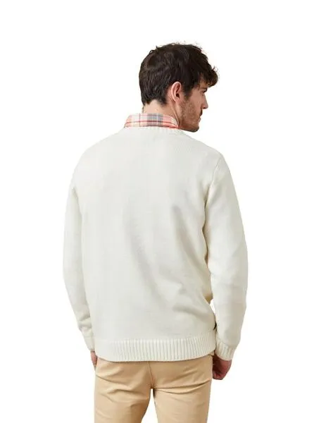 Jerseys, Punto y Sudaderas ALTONADOCK blanco Hombre: ¡Encuentra tu estilo perfecto!