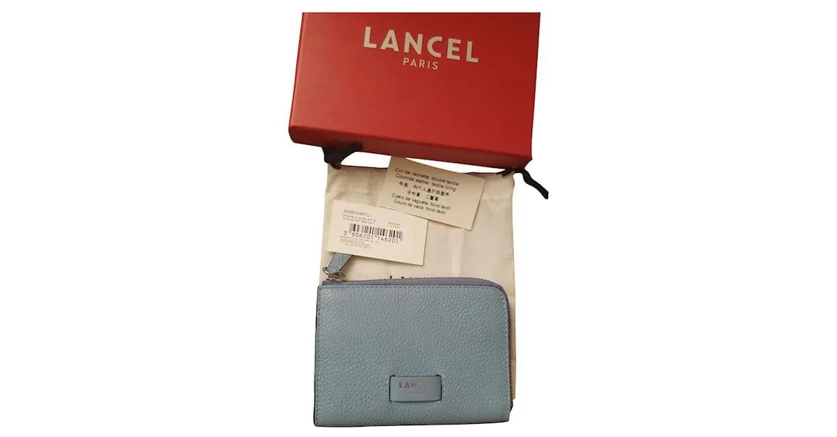 Lancel carteras Azul 