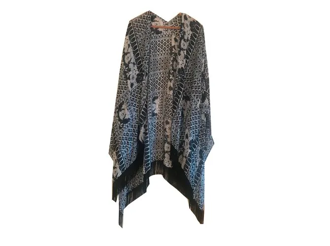 Maje poncho Azul 
