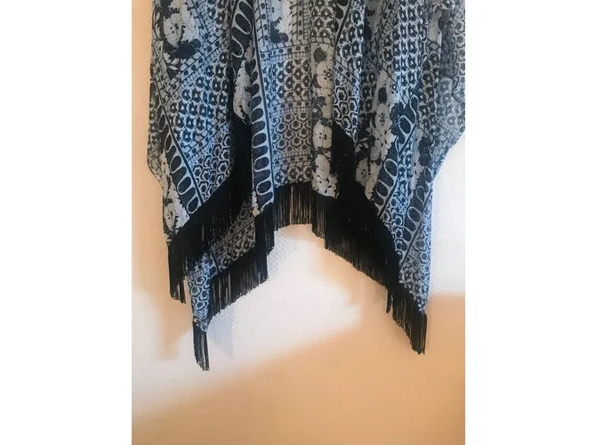 Maje poncho Azul 