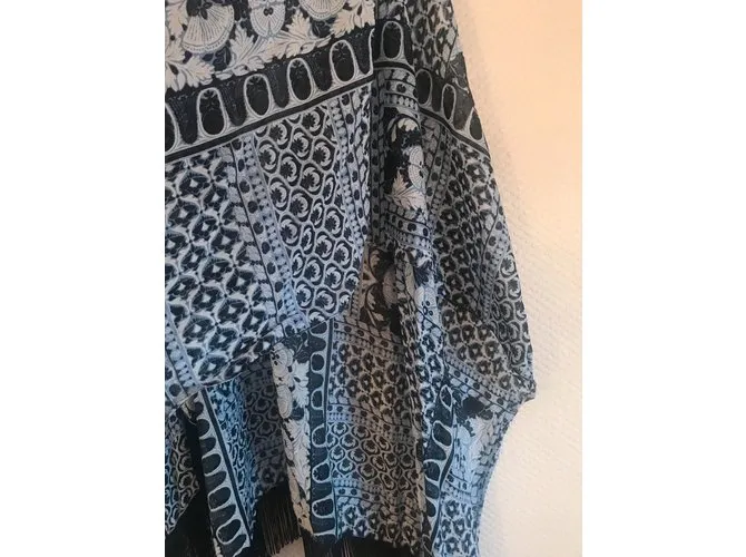 Maje poncho Azul 