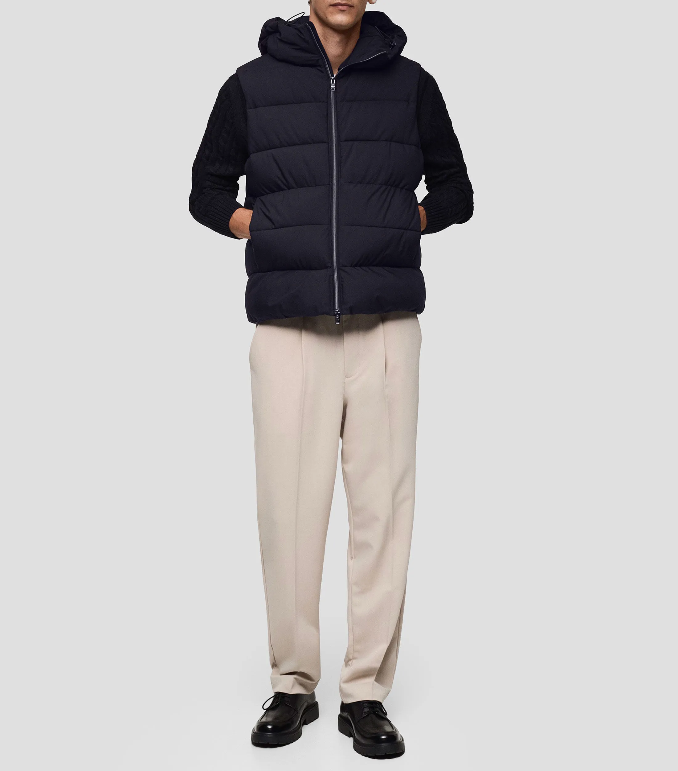 Mango Chaleco acolchado Hombre
