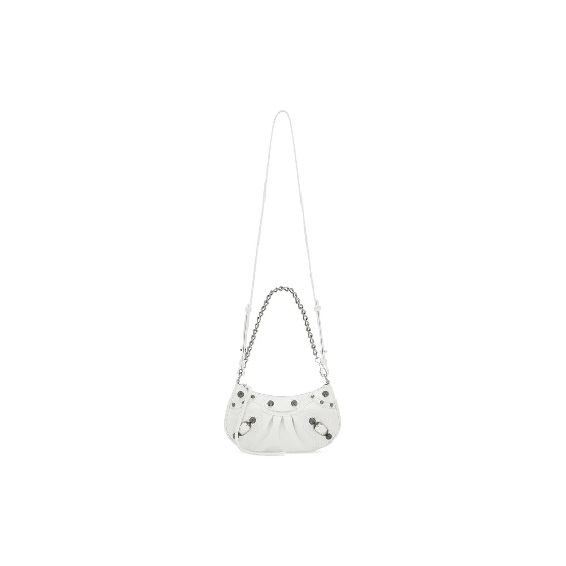 Minibolso Le Cagole Con Cadena para Mujer en Blanco
