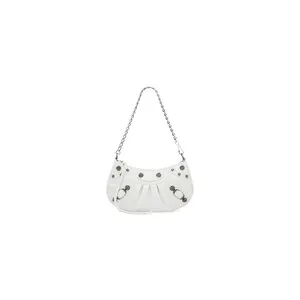 Minibolso Le Cagole Con Cadena para Mujer en Blanco
