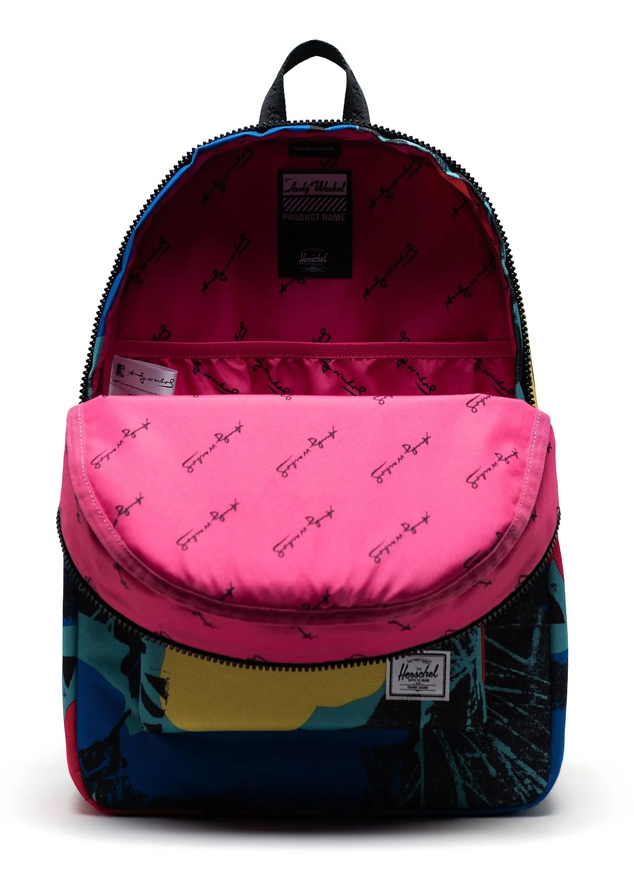 MOCHILA HERSCHEL SETTLEMENT ECO/ANDY WARHOL  FLOWERS