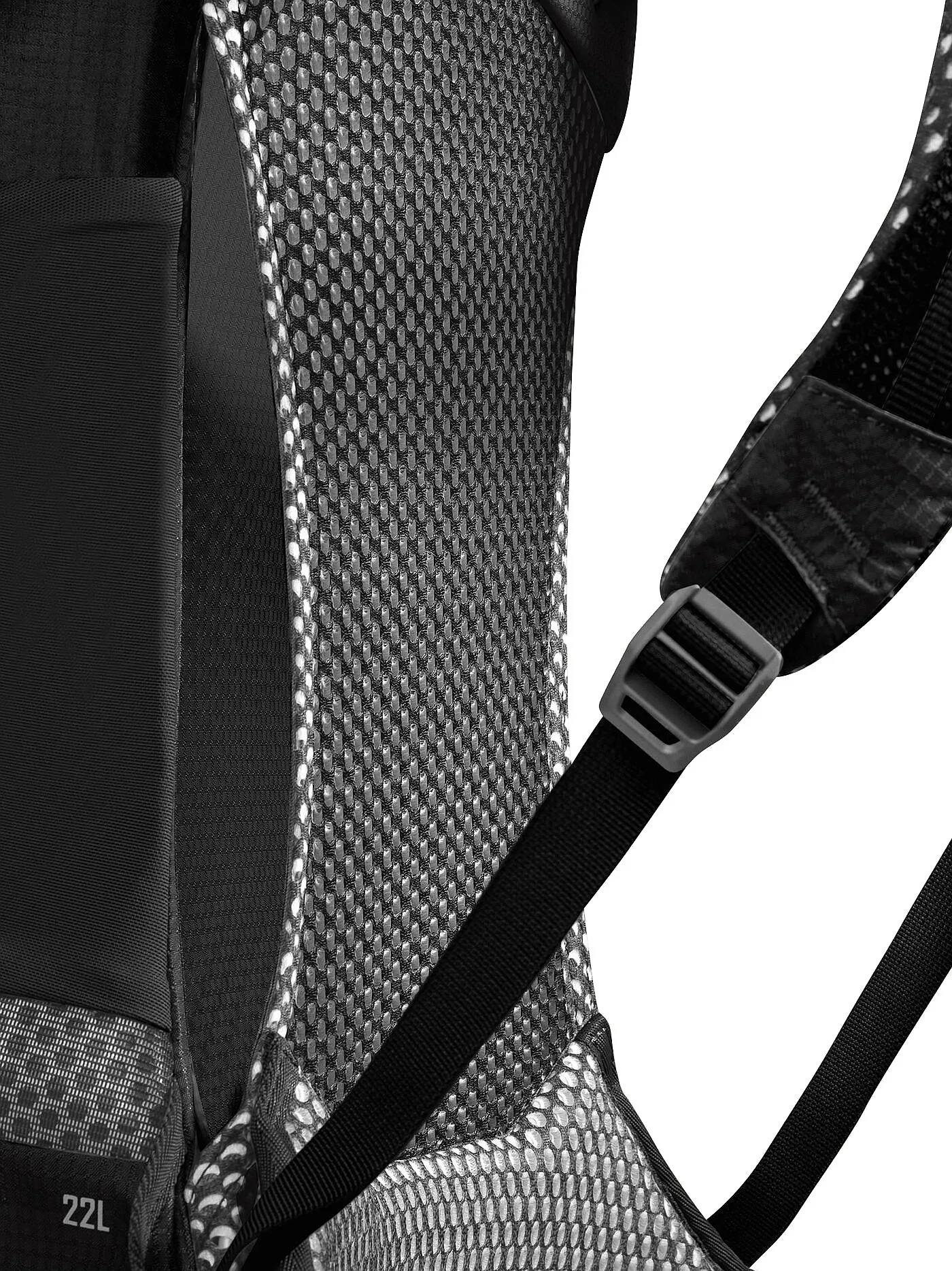 MOCHILA JACK WOLFSKIN PHANTASY 22.5  FLASH BLACK