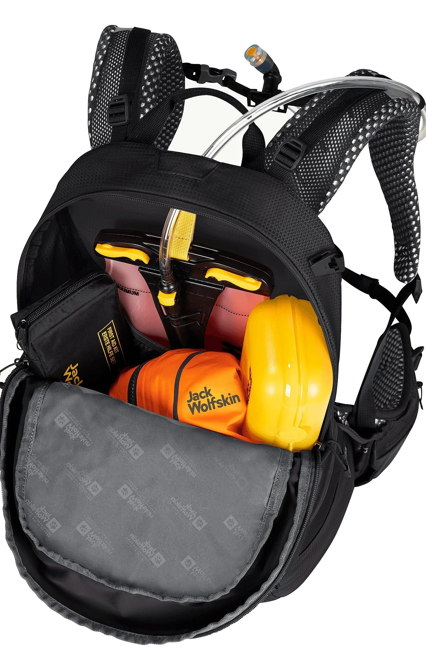 MOCHILA JACK WOLFSKIN PHANTASY 22.5  FLASH BLACK