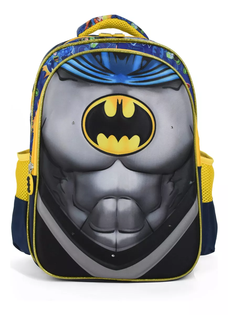 MOCHILA NIñO INFANTIL ESCOLAR SUPERHEROES LUCES MCH60