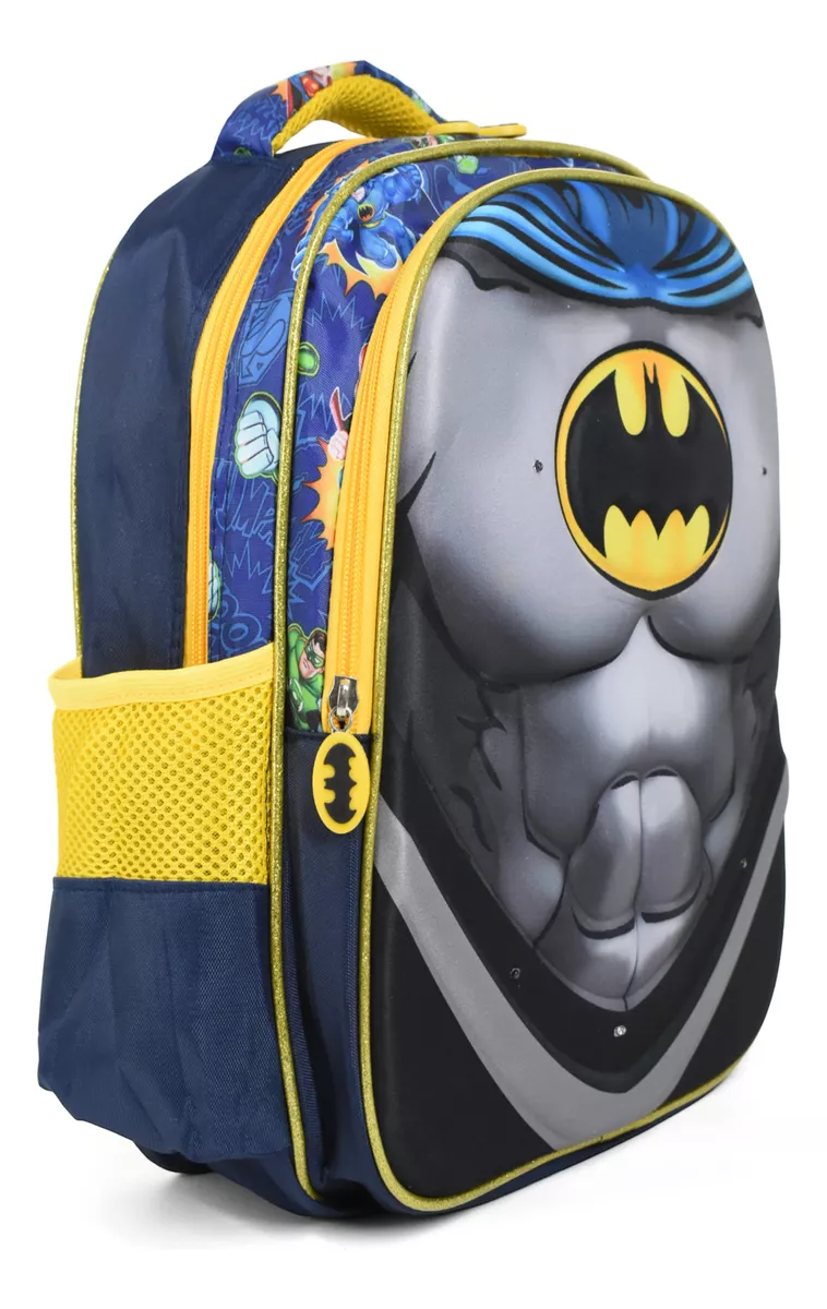MOCHILA NIñO INFANTIL ESCOLAR SUPERHEROES LUCES MCH60